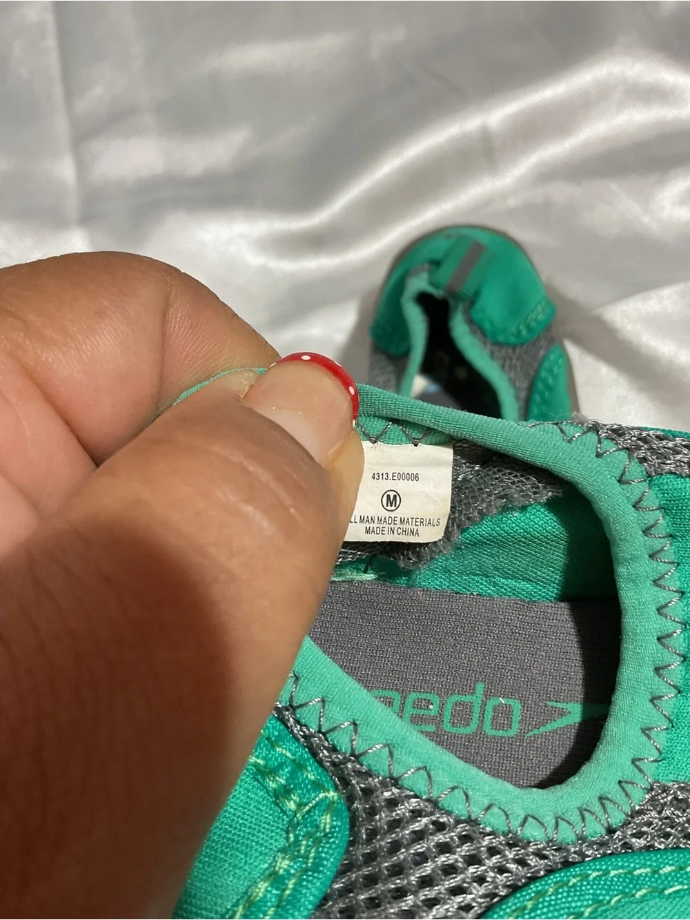 Speedo Kids' Teal Water Shoes